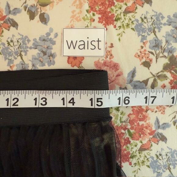 Womens Dark Fairy Grunge Skirt Size M Fairy Mesh Velvet Whimsigoth Gobolincore - Picture 9 of 15